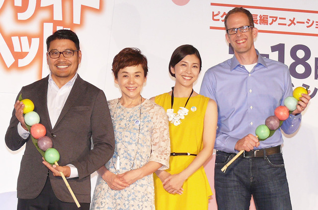 竹内結子＆大竹しのぶ＆ピートピート・ドクター監督＆ロニー・デル・カルメン共同監督・ドクター監督