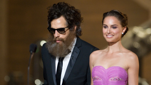 プレゼンターを務めたベン・スティラー＆ナタリー・ポートマン　Michael Yada / -(C) A.M.P.A.S.　