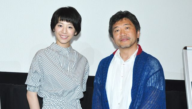 夏帆、是枝裕和監督／『海街diary』上映後トークイベント