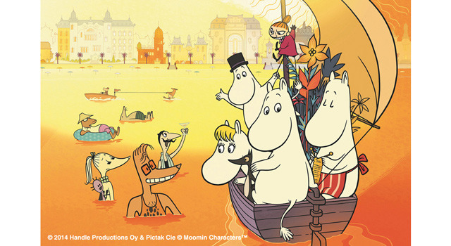 『劇場版ムーミン 南の海で楽しいバカンス』 - (C) 2014 Handle Productions Oy & Pictak Cie (C) Moomin Character(TM)