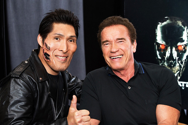 アーノルド・シュワルツェネッガー＆篠原信一