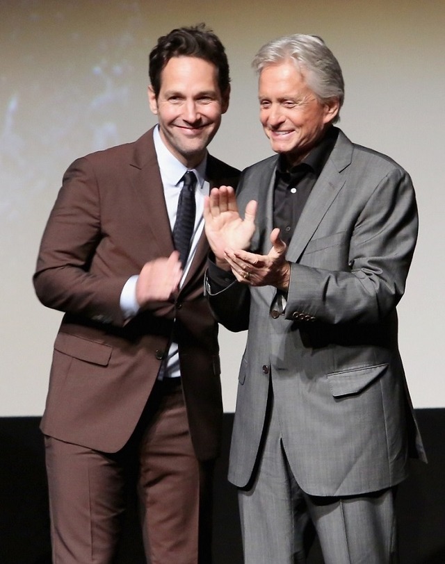 ポール・ラッド＆マイケル・ダグラス／『アントマン』ワールド・プレミア