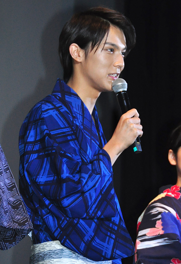 中川大志／『青鬼 ver.2.0』初日舞台挨拶