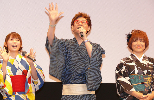 中川翔子、山寺宏一、松本梨香／『ポケモン・ザ・ムービーXY「光輪（リング）の超魔神 フーパ」』完成披露試写会