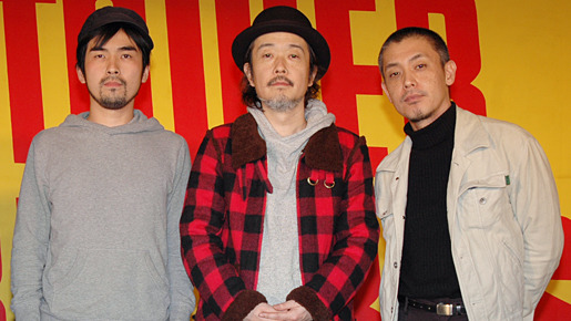 『ぐるりのこと。』DVD発売イベントにて（左より）Akeboshi、リリー・フランキー、橋口亮輔監督