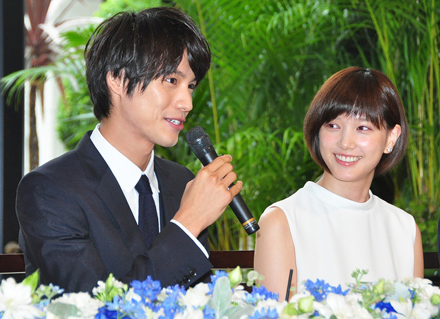 福士蒼汰＆本田翼／フジテレビ「恋仲」制作発表会見