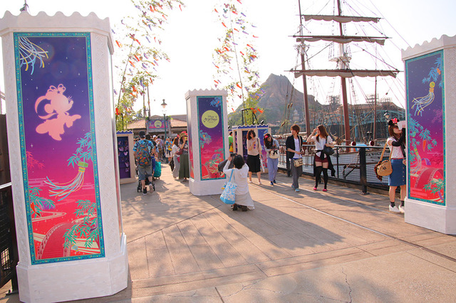 「ウィッシングプレイス」 in　東京ディズニーシーのアメリカンウォーターフロント