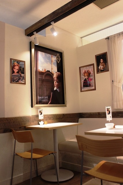 スペシャルコラボカフェ「LiccA CAFE」店内の様子