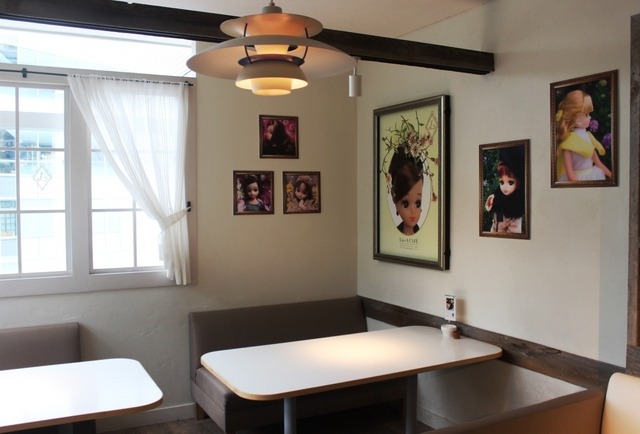 スペシャルコラボカフェ「LiccA CAFE」店内の様子