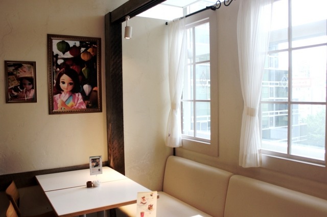 スペシャルコラボカフェ「LiccA CAFE」店内の様子