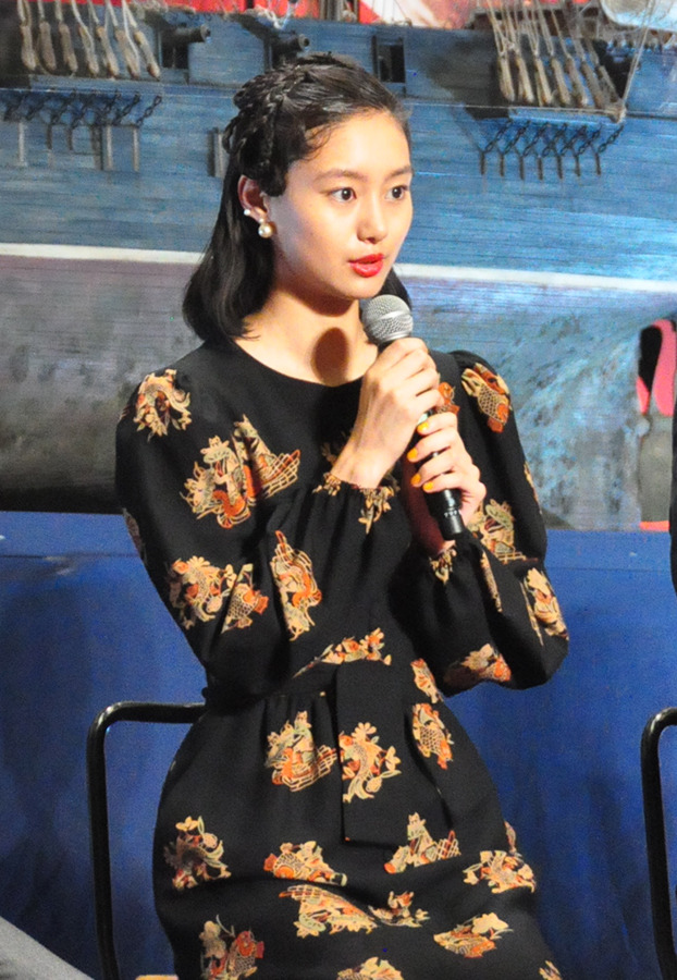 忽那汐里／『海難1890』クランクアップ報告会見