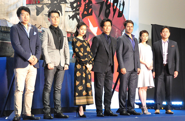 内野聖陽、ケナン・エジェ、忽那汐里、夏川結衣、宅間孝行、 田中光敏監督／『海難1890』クランクアップ報告会見