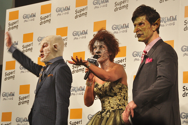 マックン＆LiLiCo＆パックン／「GRIMM／グリム」シーズン3プレミア試写会