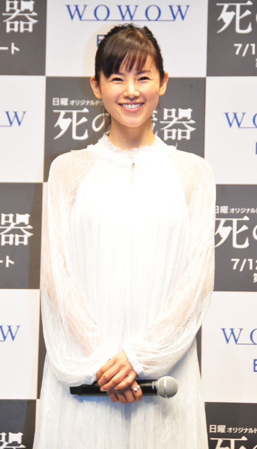 小西真奈美／WOWOW連続ドラマ「死の臓器」完成披露試写会