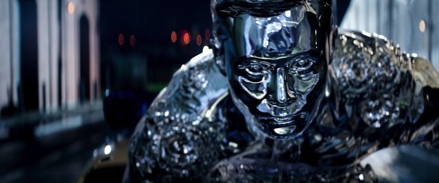 液体金属型ターミネーターT-1000のビジュアル　『ターミネーター：新起動／ジェニシス』(C)2015 Paramount Pictures. All Rights Reserved.