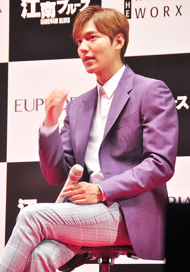 イ・ミンホ／『江南ブルース』来日記者会見