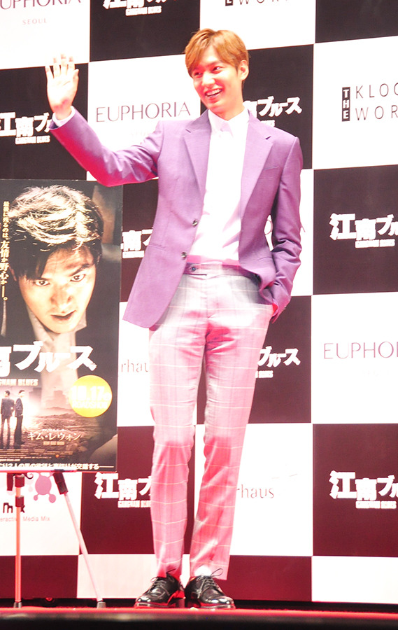 イ・ミンホ／『江南ブルース』来日記者会見