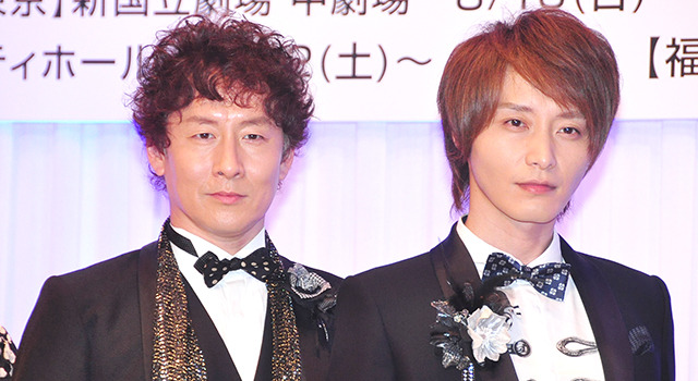 金すんら、徳山秀典／「ドリアン・グレイの肖像」発表会見