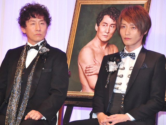 金すんら、徳山秀典／「ドリアン・グレイの肖像」発表会見