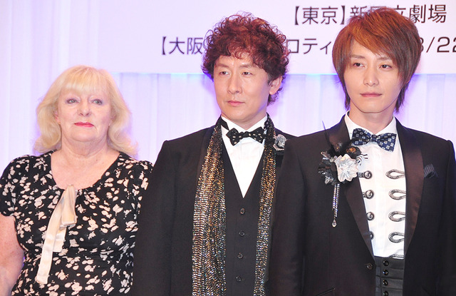 グレン・ウォルフォード、金すんら、徳山秀典／「ドリアン・グレイの肖像」発表会見