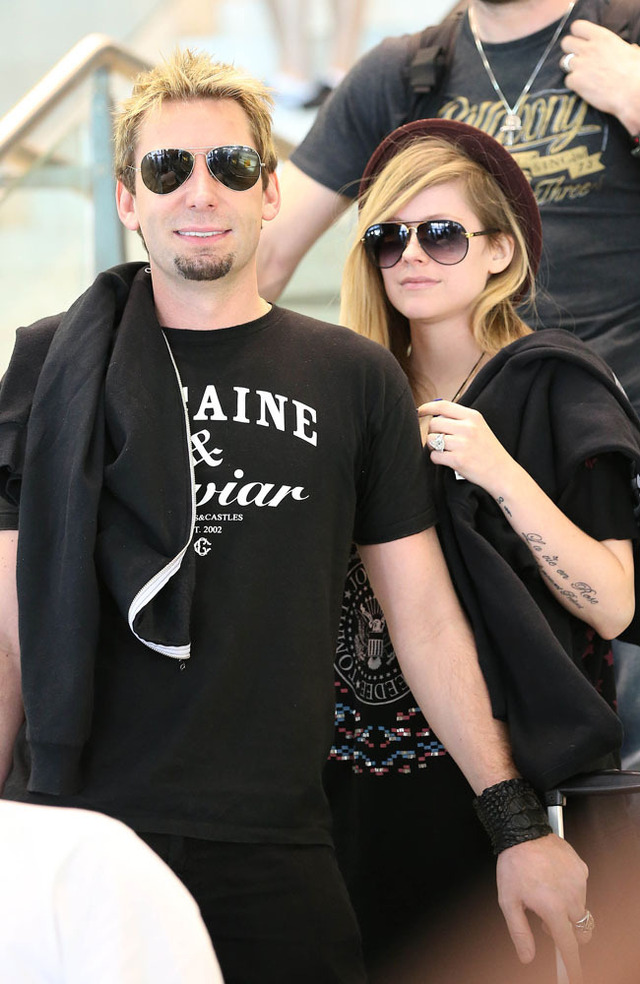 アヴリル・ラヴィーン&チャド・クルーガー