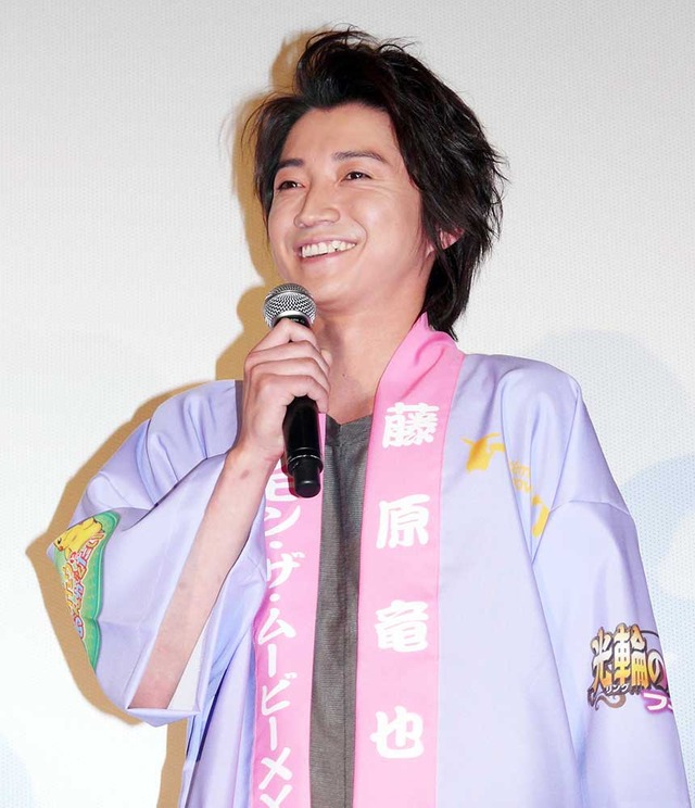 藤原竜也／『ポケモン・ザ・ムービーXY「光輪（リング）の超魔神 フーパ」』初日舞台挨拶