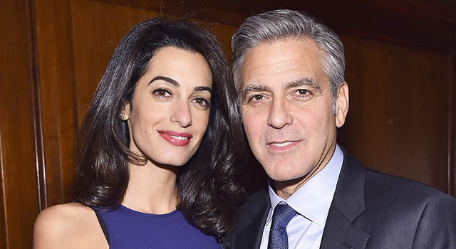 ジョージ・クルーニー＆アマル・クルーニー-(C)Getty Imagesジョージ・クルーニー＆アマル・クルーニー-(C)Getty Images