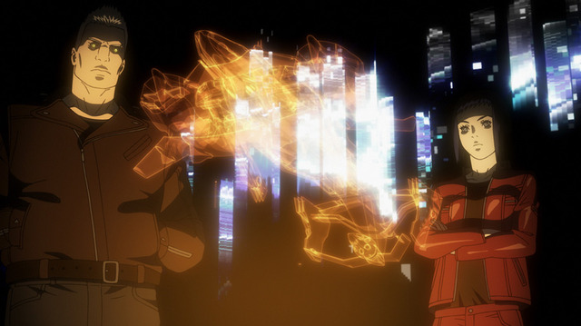冒頭カット-(C) 士郎正宗・Production I.G／講談社・「攻殻機動隊 新劇場版」製作委員会