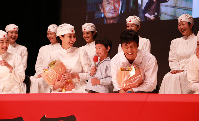 TBSテレビ60周年特別企画「レッドクロス～女たちの赤紙～」制作発表会見