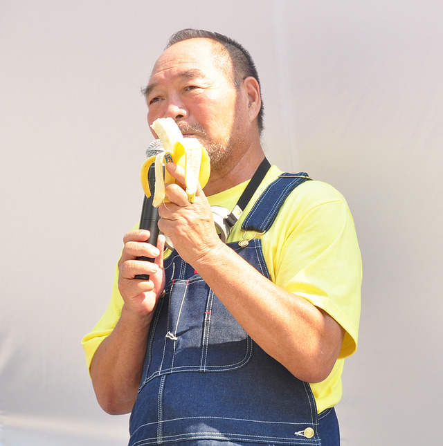 ガッツ石松／『ミニオンズ』バルーン除幕式