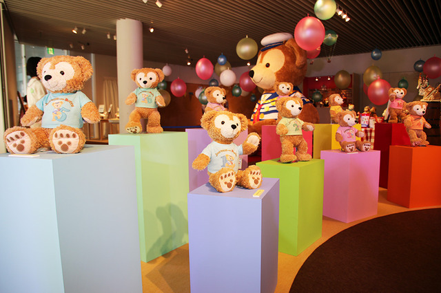 「ジャーニー・ウィズ・ダッフィー Your Friend Forever」の特別展示