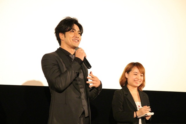 『猫侍　南の島へ行く』台湾プレミア　(C)2015「続・猫侍」製作委員会