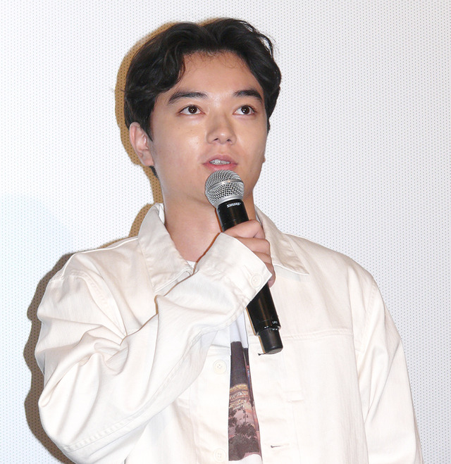 染谷将太／『バケモノの子』大ヒット御礼舞台挨拶