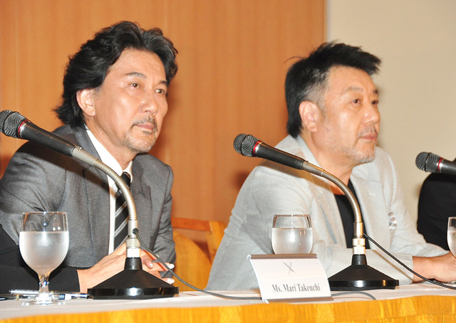 役所広司、原田眞人監督／『日本のいちばん長い日』外国人特派員協会上映会