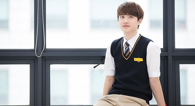 D.O「EXO」扮する高校生ハン・ガンウ／ 「大丈夫、愛だ」（C）CJ E&M Corporation and GT Entertainment, all rights reserved