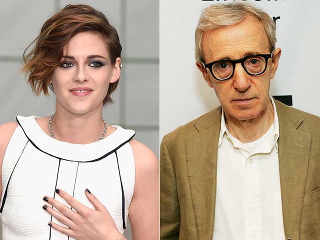 クリステン・スチュワート＆ウディ・アレン -(C) Getty Images