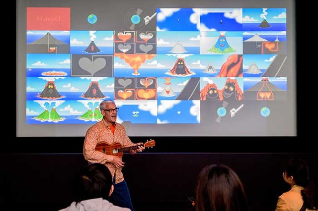 ジェームズ・マーフィー監督／短編映画『南の島のラブソング』-(C) pixar-japan-press-day