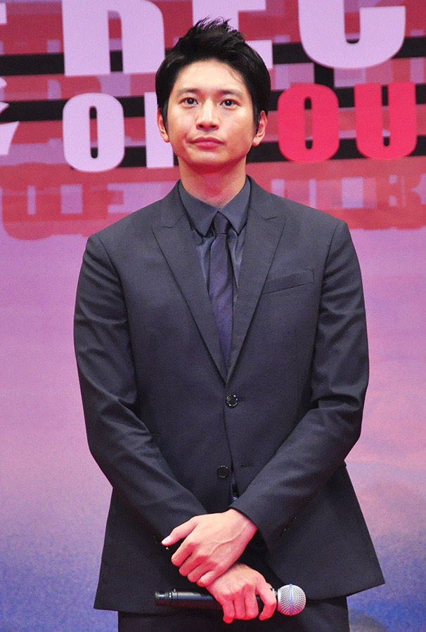 向井理／『S-最後の警官- 奪還 RECOVERY OF OUR FUTURE』完成披露試写会