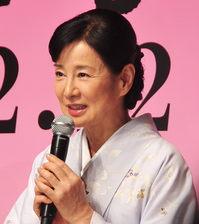 吉永小百合／『母と暮せば』クランクアップ報告会見