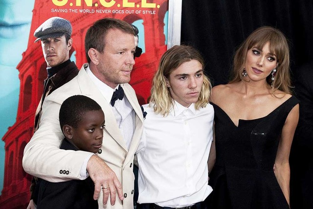 ガイ・リッチー監督の家族／『コードネーム U.N.C.L.E.』N.Y.プレミア