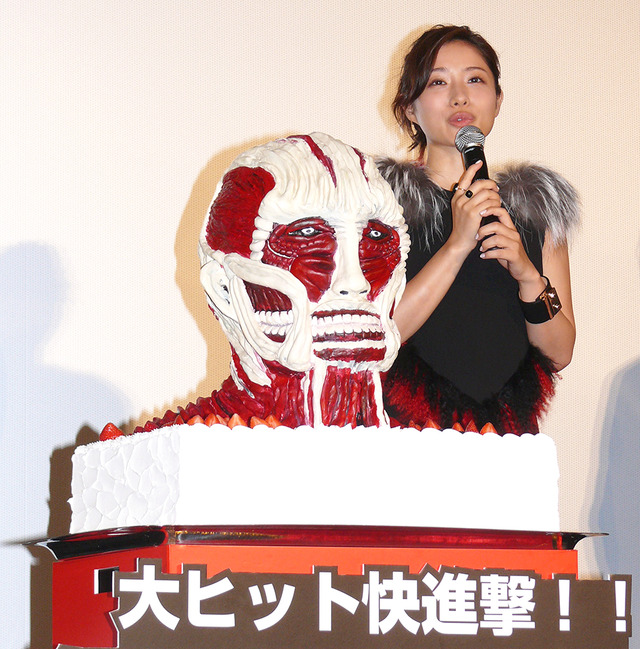 石原さとみ／『進撃の巨人 ATTACK ON TITAN』大ヒット御礼舞台挨拶