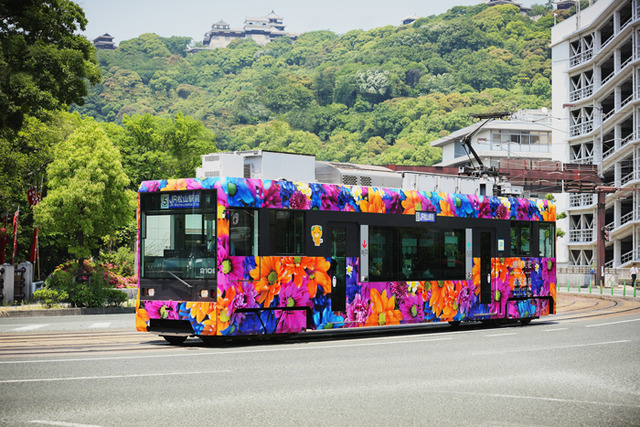ラッピング電車
