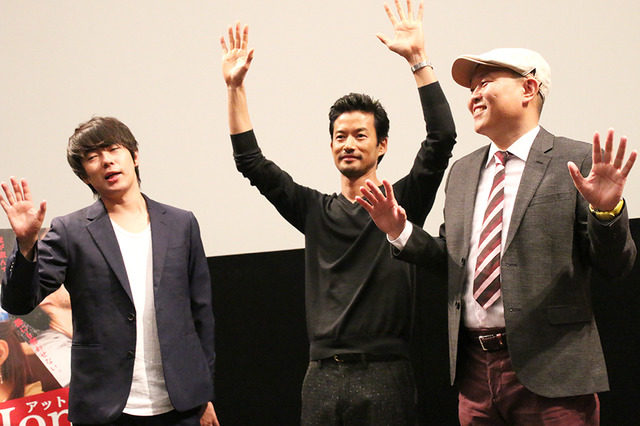 村本大輔（ウーマンラッシュ・アワー）、竹野内豊、千原せいじ／『at Home アットホーム』公開直前トークイベント