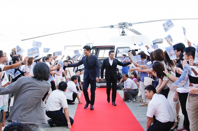 江口洋介＆本木雅弘／『天空の蜂』