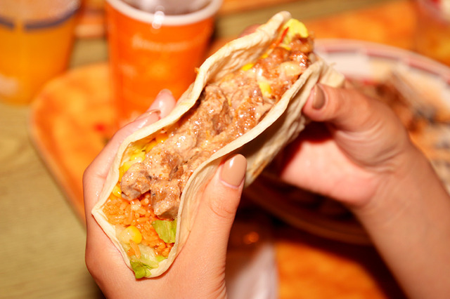 スパイシービーフ＆トルティーヤの「スペシャルセット」