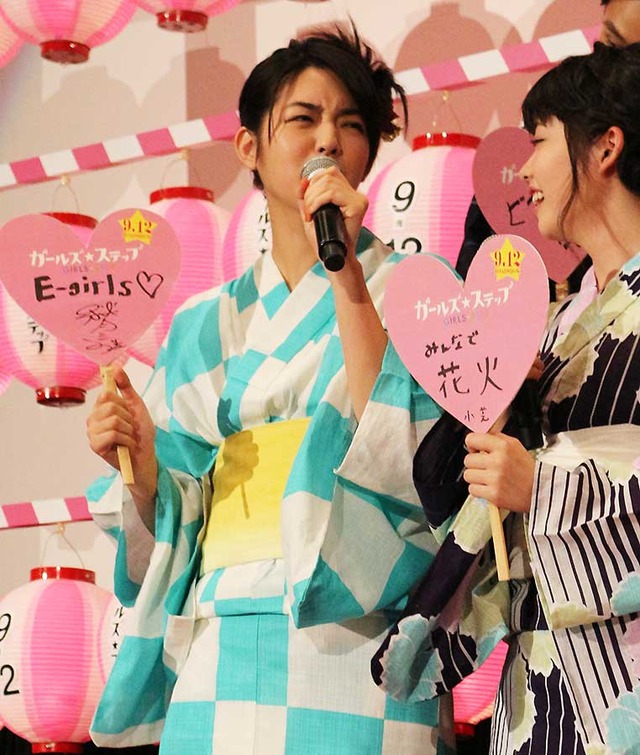 秋月三佳／『ガールズ・ステップ』完成披露試写会