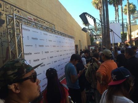 インタビュー攻めの模様