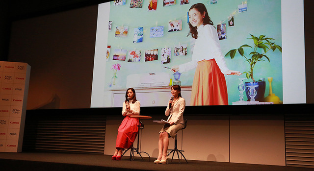 石原さとみ／「PIXUS」新CM発表会