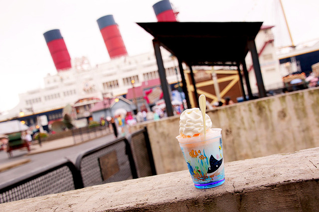 クリーム・シェイブアイス（みかん）