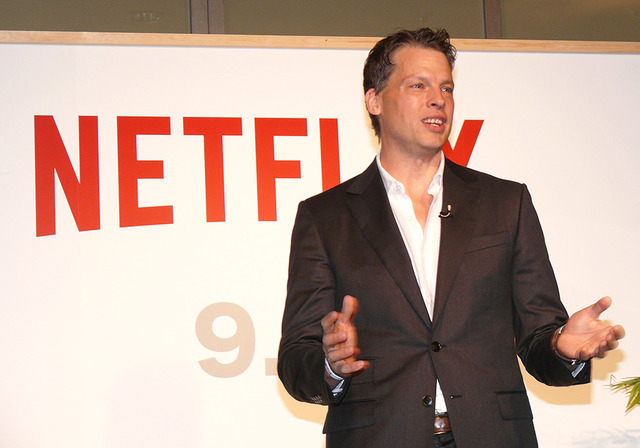 グレッグ・ピーターズ氏／「Netflix」会見